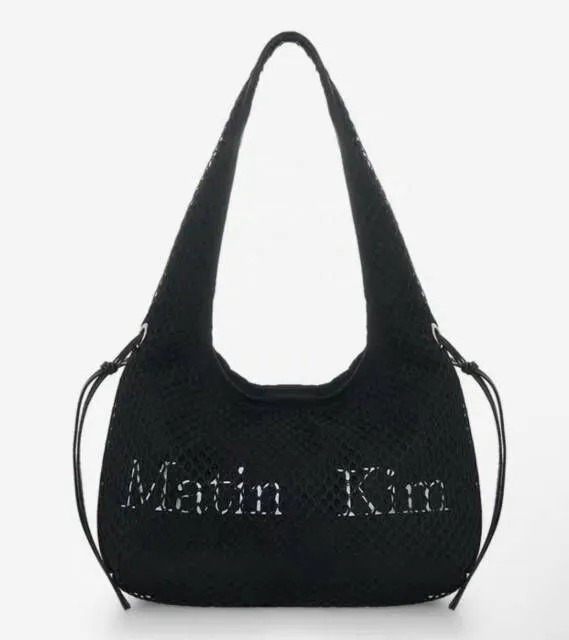 Matin Kim SIDE STRAP MESH MINI TOTE BAG