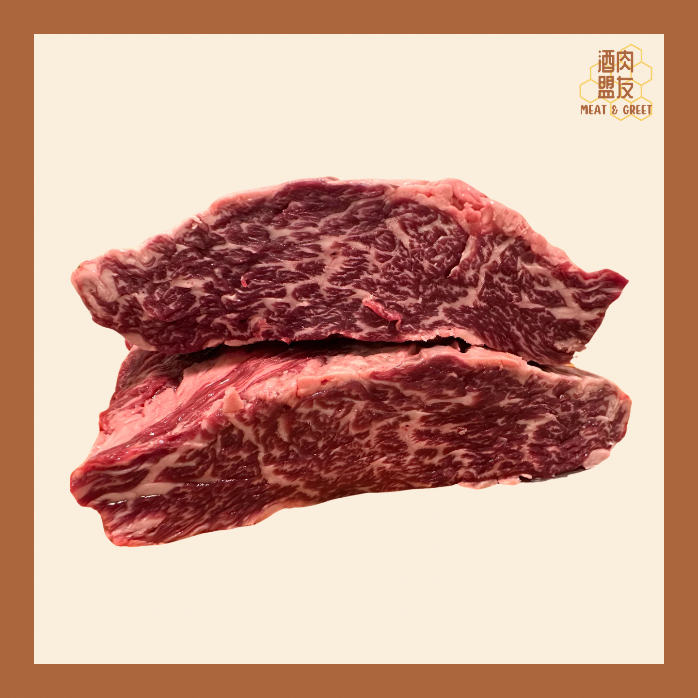 SRF冰鮮極黑和牛腹芯肉/貝肉/Flap Meat (價錢以每kg為單位計算)