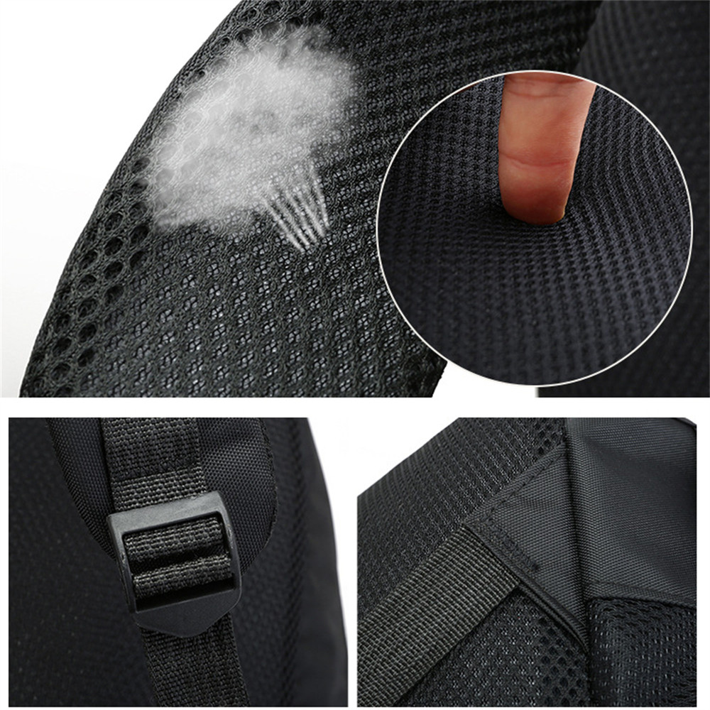 韓版商務雙肩包 黑色 UB0297