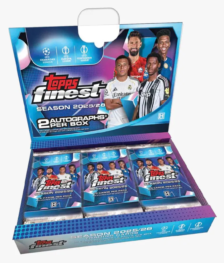 2025-26 Topps Finest UEFA Club Competitions UCC Soccer Hobby