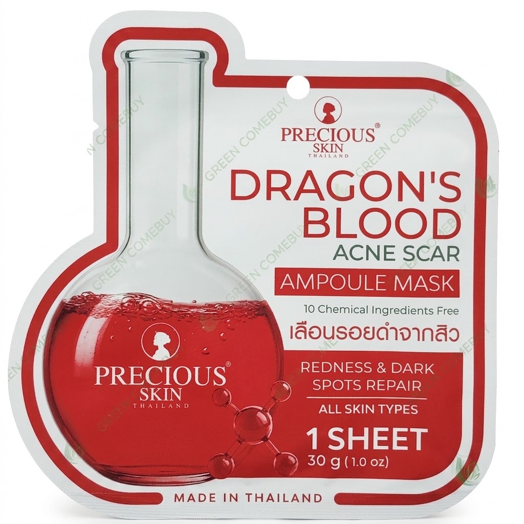 PRECIOUS SKIN 龍血祛痘疤安瓶面膜 一片裝