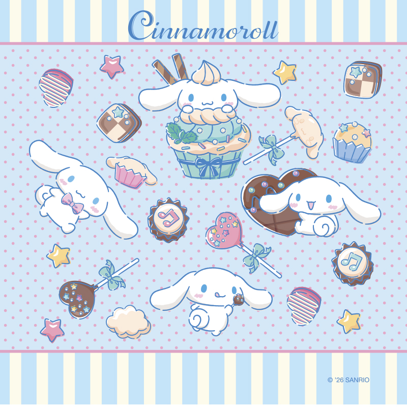 Cinnamoroll Origami Paper 手工紙 (4 Designs x 10pcs)