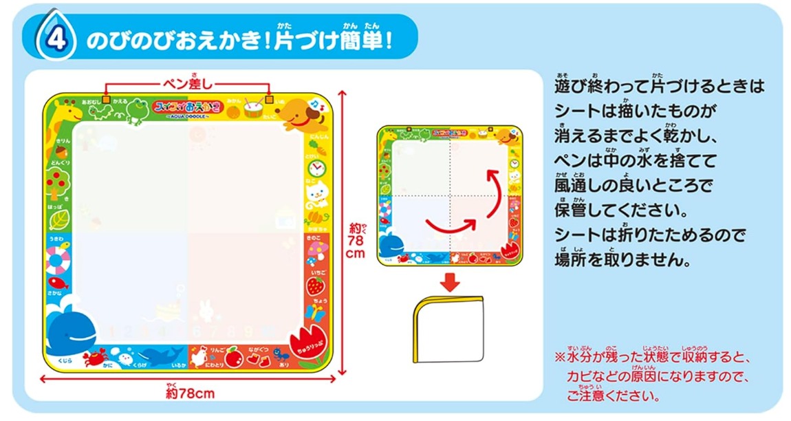 日本直送🇯🇵 Pilot 動物 神奇水畫布