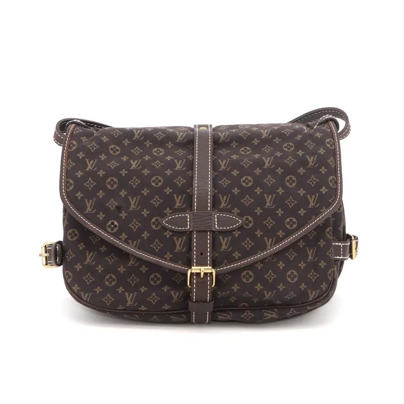 Louis Vuitton Monogram Mini Lin Saumur 30