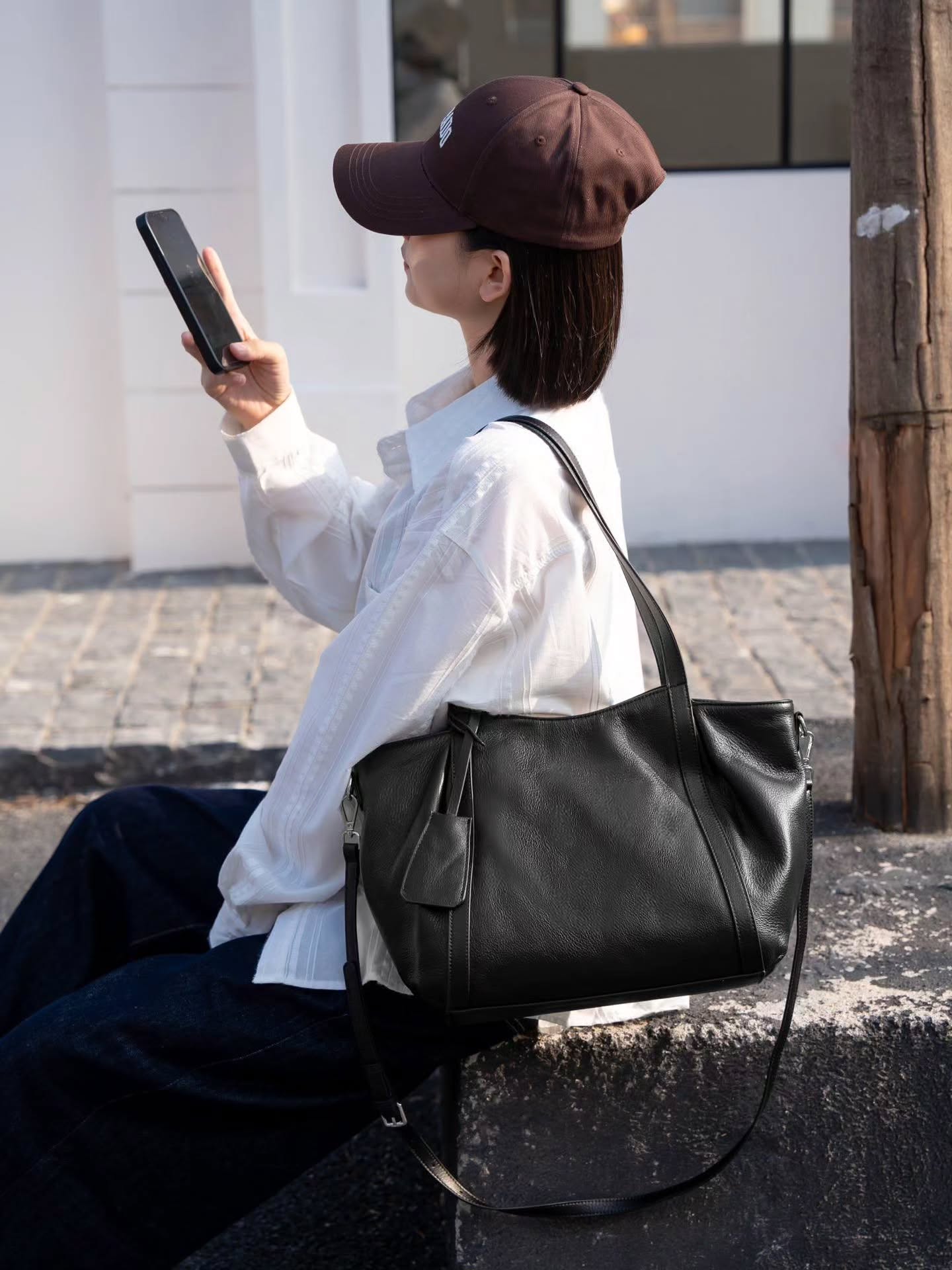 88-05# 🆕新款休闲托特饺子包🇨🇳