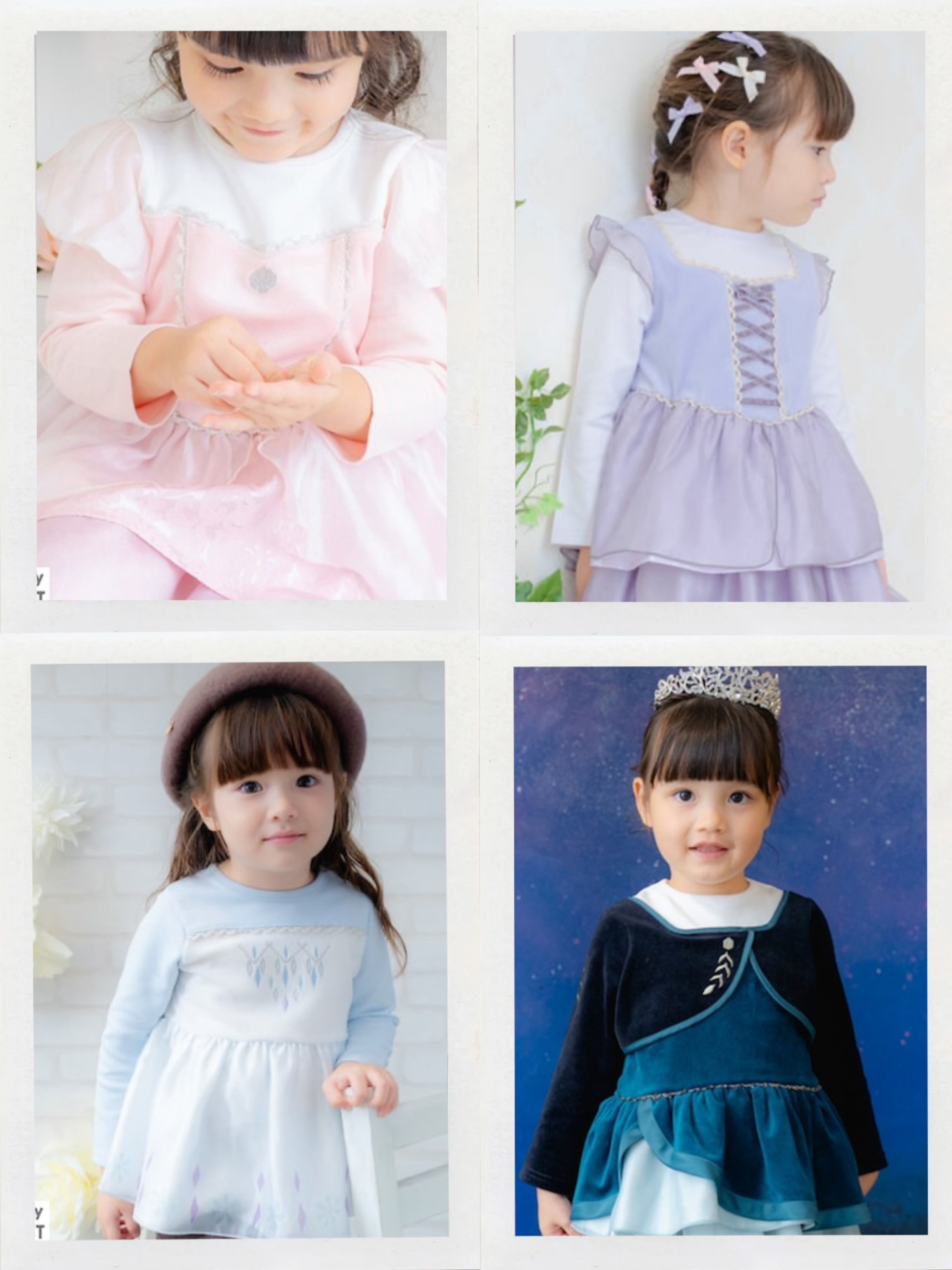 🔸預訂🔸Petitmain公主裙衫Elsa/Anna/美人魚/長髮公主