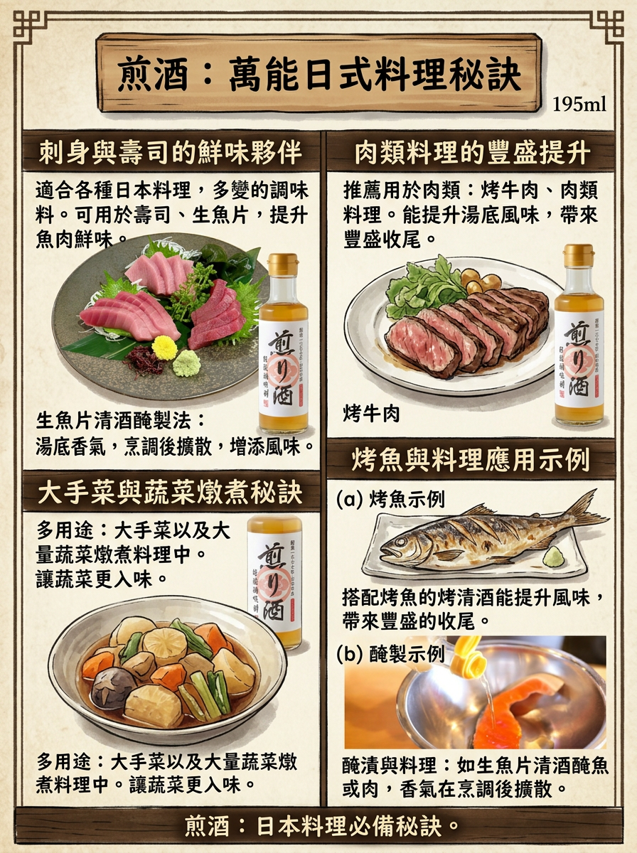 伝統調味料煎酒 195ml