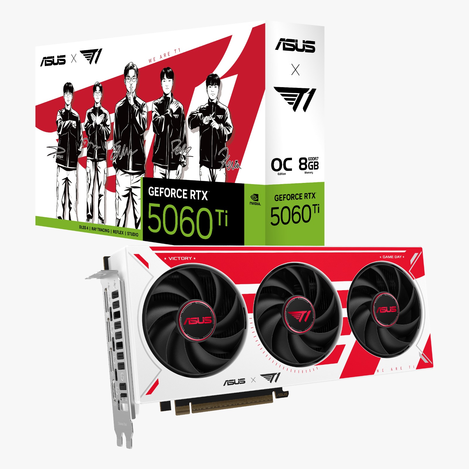 ASUS T1 GeForce RTX™ 5060 TI OC Edition 8GB GDDR7