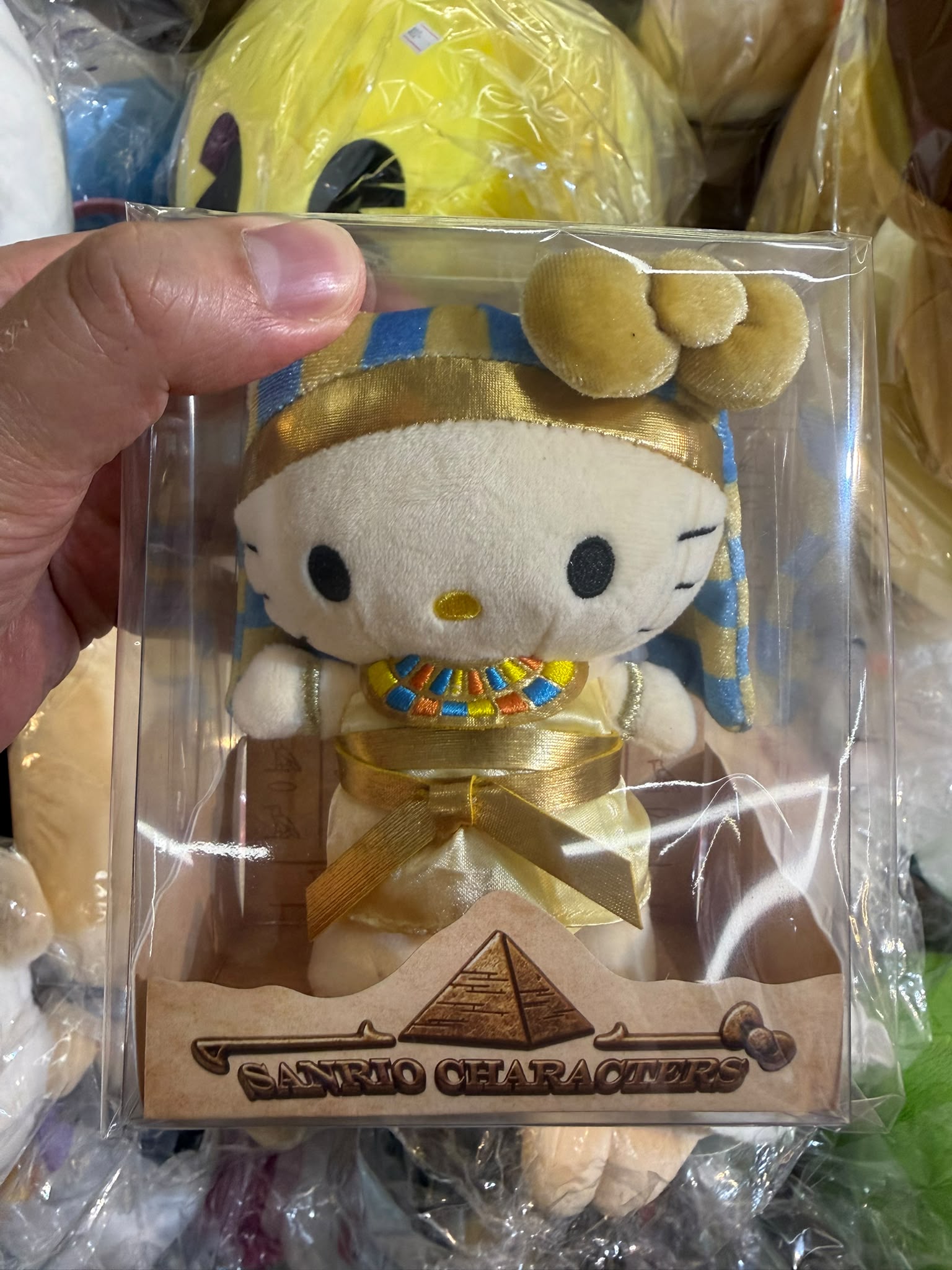 【現貨】2026 ACG 香港動漫節限定 Sanrio 埃及系列法老王Hello Kitty掛件公仔