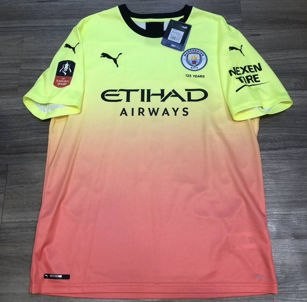 Manchester City 19/20 3rd away shirt #10 Aguero (Bnwt)