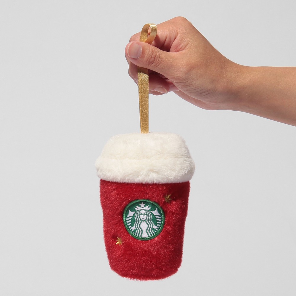 《日本 🇯🇵 STARBUCKS Colors of Holiday 聖誕系列》Bearista 雪人&咖啡杯毛絨掛飾套裝