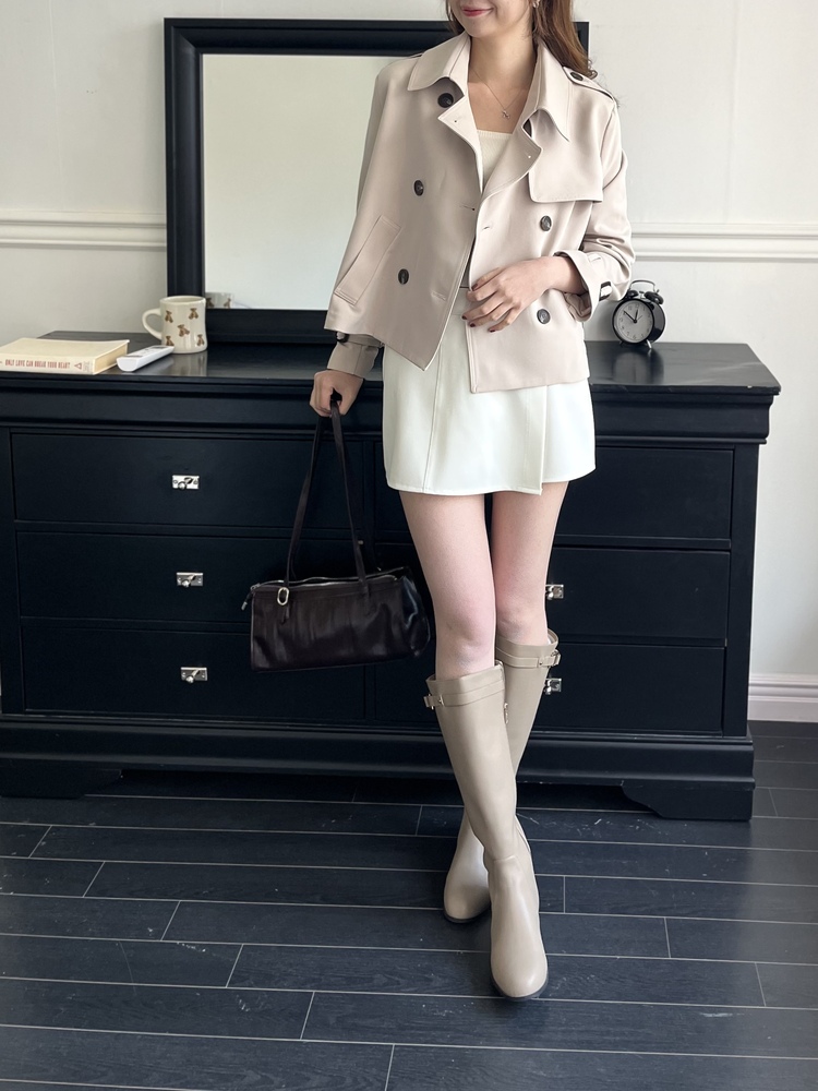 Front-Overlap Skorts (Ivory)