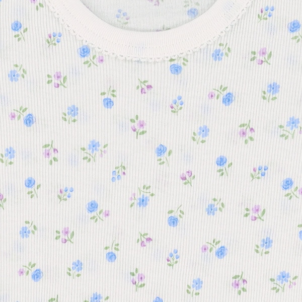 🇯🇵預訂 日本直送🇯🇵吸水速乾系列緞帶花卉滿印純棉短袖包屁衣三件套