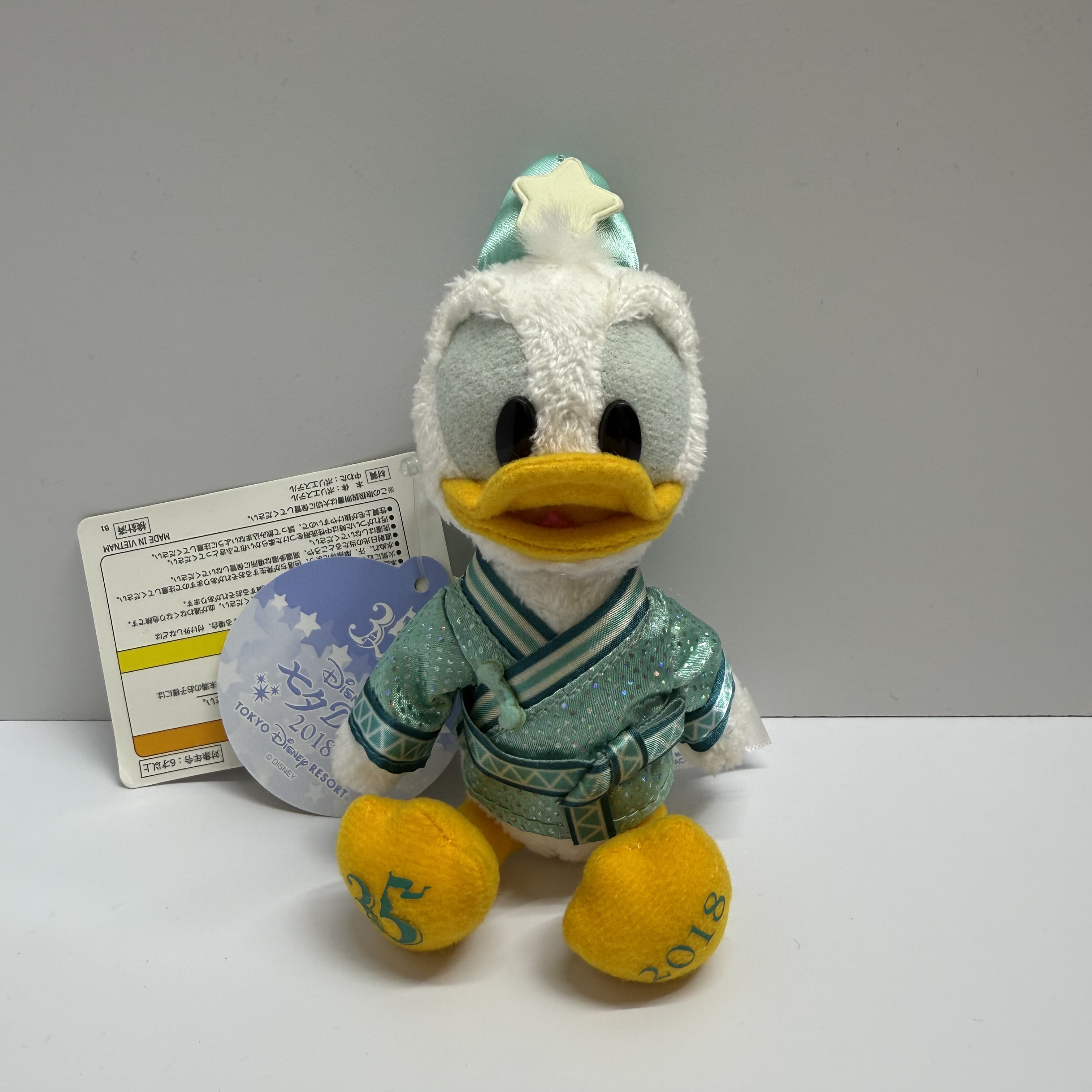 現貨 樂園限定 中古 Donald 2018年七夕吊飾