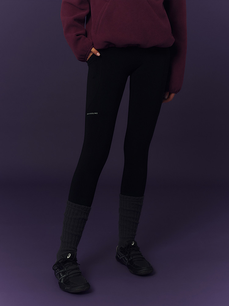 【有袋袋保暖褲】預購_Move Pocket Fleece-Lined Leggings by Grandeline