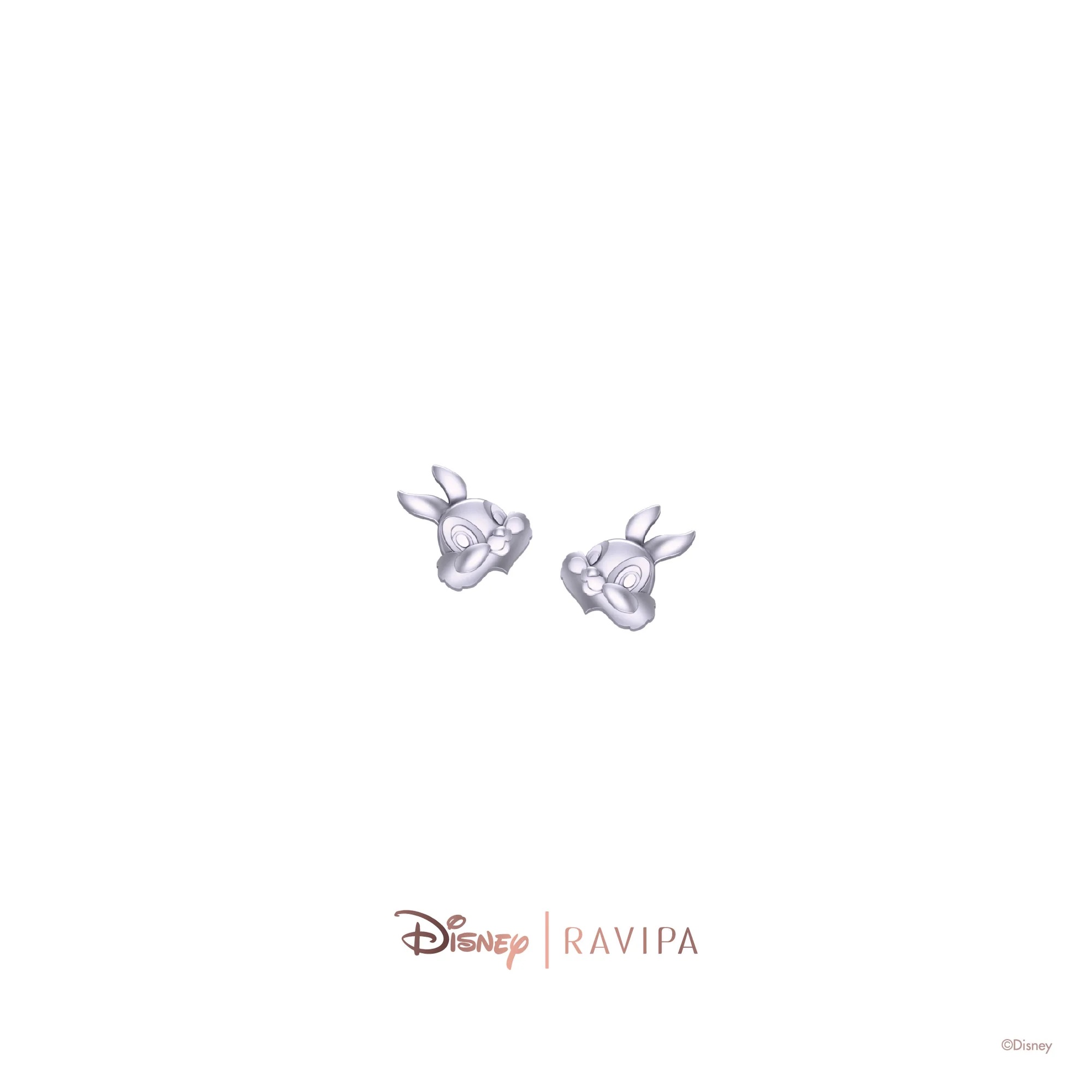 📦訂購 泰國代購 RAVIPA Disney Miss Bunny Silver Studs 兔小姐 耳環