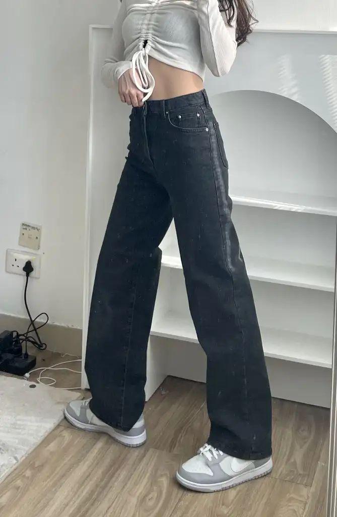 韓國直筒牛仔褲. KR6800