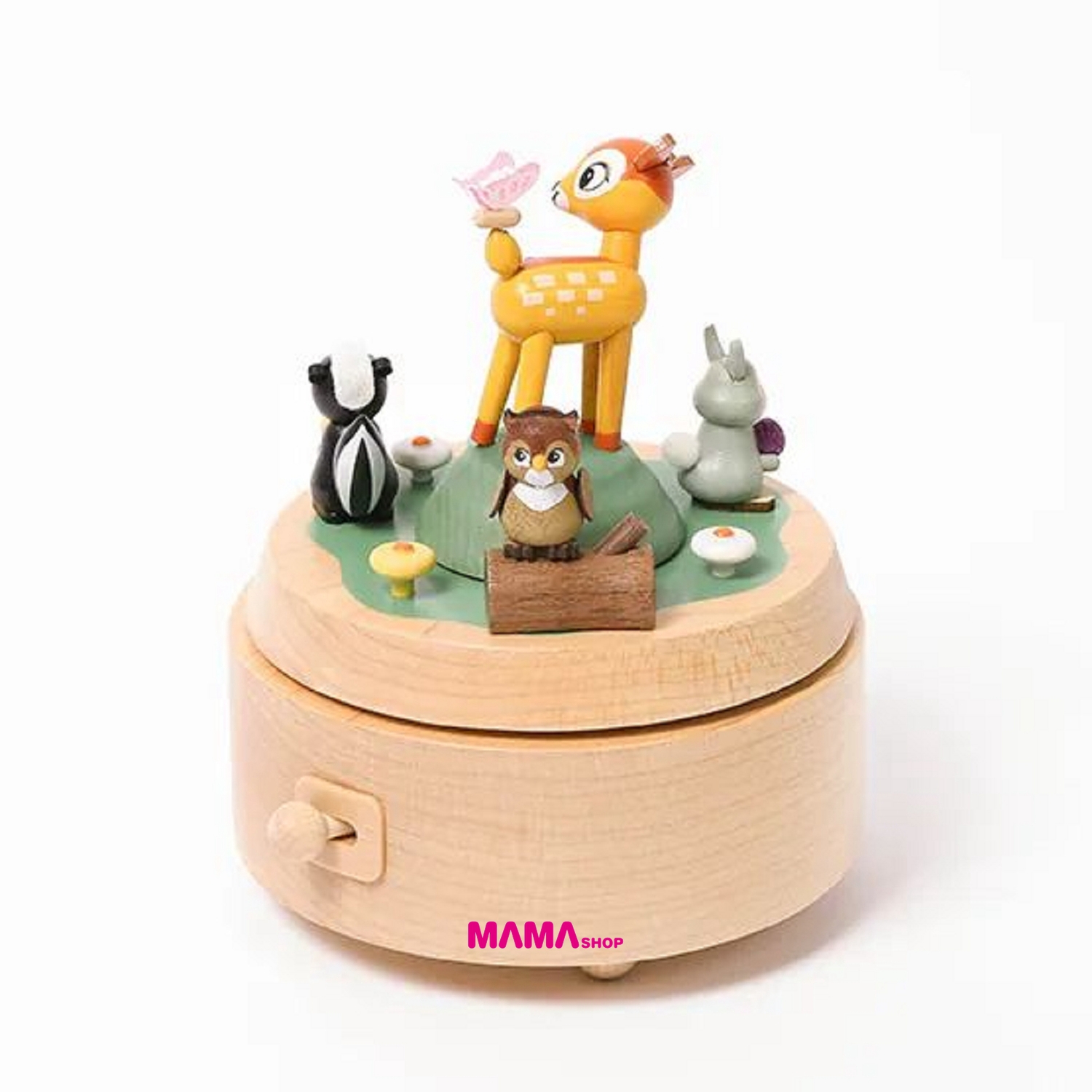 台灣直送迪士尼小鹿斑比音樂盒