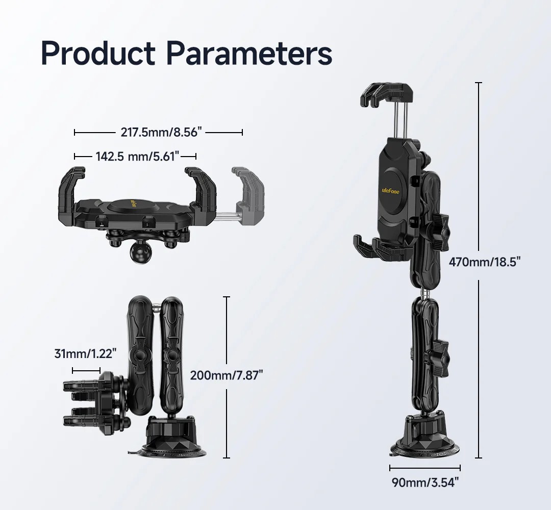 Ulefone Armor Mount Max Tablet Holder For Car/Truck 車用平板支架