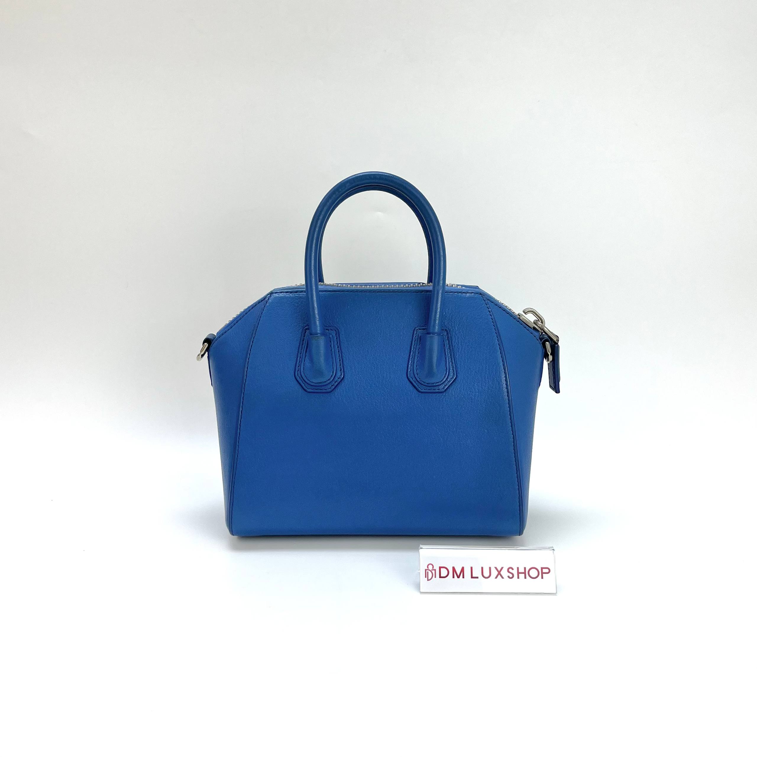 Givenchy Indigo Blue Sugar Antigona Bag SHW