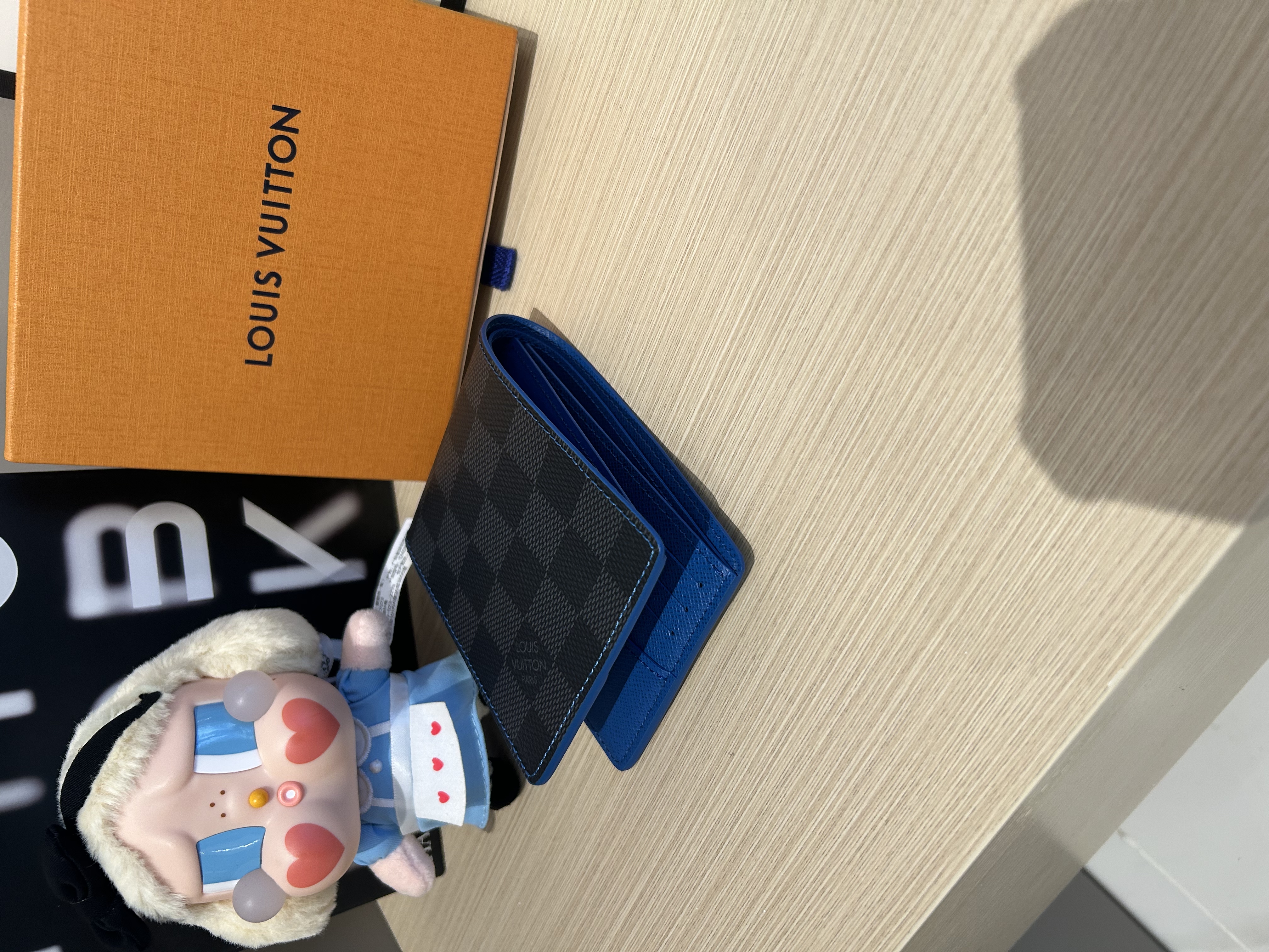 全新 LV Slender Wallet N64033 100%Authentic, 全新 ✅Dust bag ✅Box