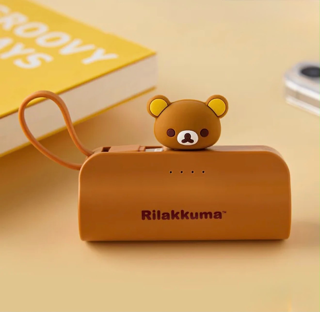 RK 韓國版鬆弛熊外置快充充電器（全2款）