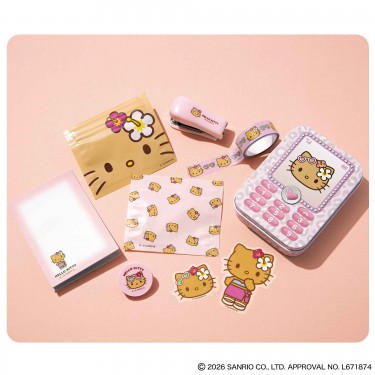 🎀【預訂】曬黑Kitty 9 件套文具套裝 - Sweet 9月刊