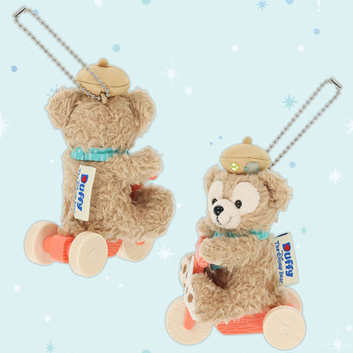 【預訂】DisneySea 25th Duffy Find Your Beautiful Blue Part 2 - Duffy 公仔掛飾 (坐)