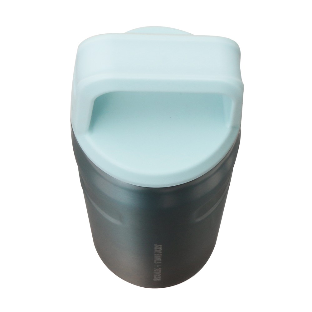 《日本🇯🇵 STARBUCKS 2026 Feel the Breeze 限定系列》STANLEY 冰藍漸層不鏽鋼保溫瓶 473ml