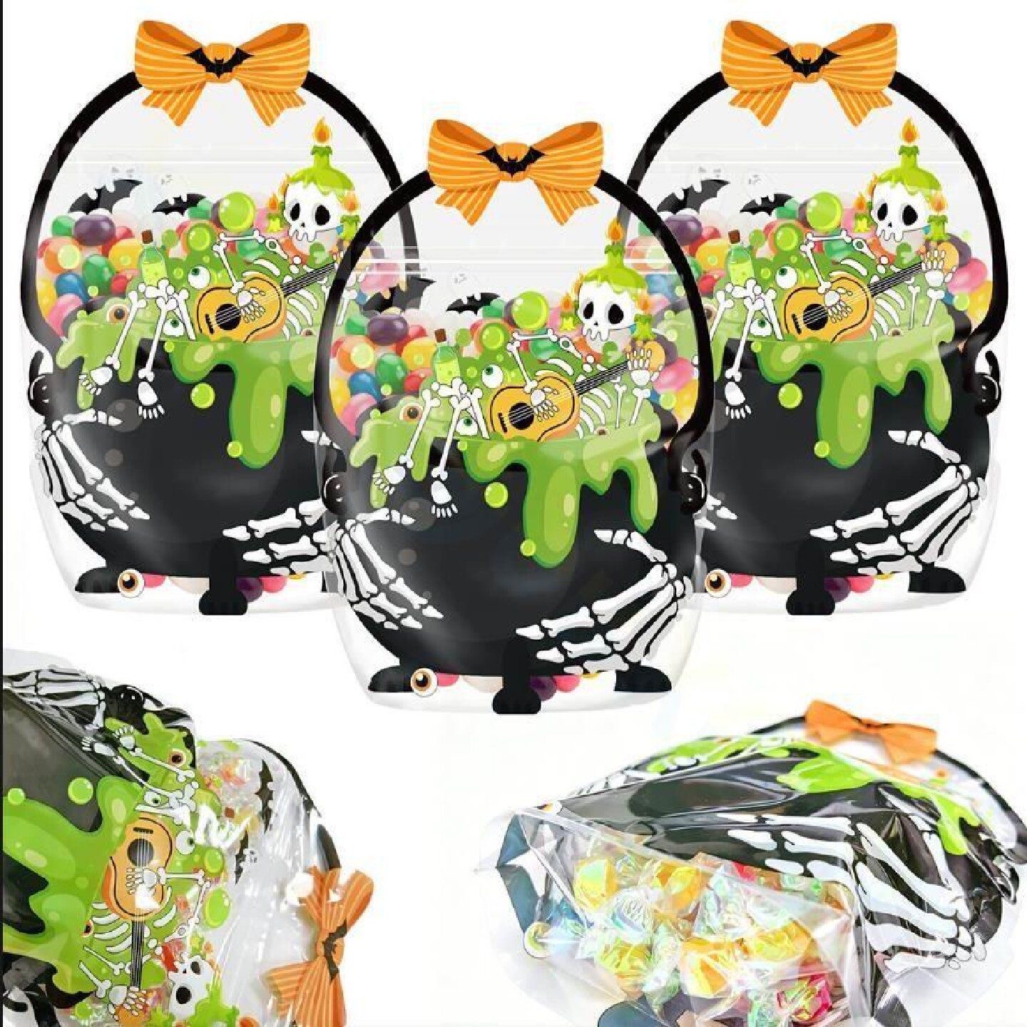 萬聖節拉鏈手提密封袋 [5個裝] Halloween Packing Bag [5pcs/Pack]
