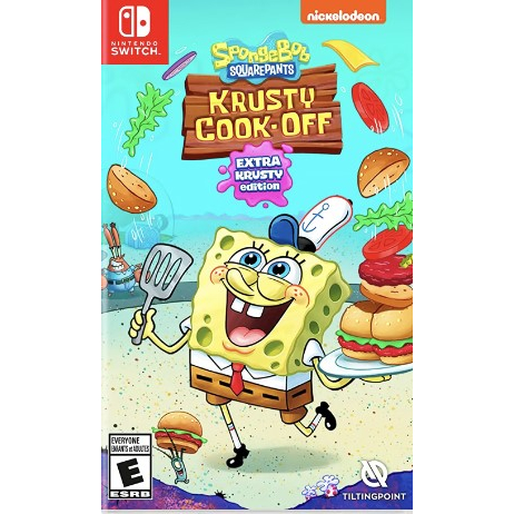(🔥FLASH SALE🔥) SpongeBob: Krusty Cook Off (Nintendo Switch) Digital Download