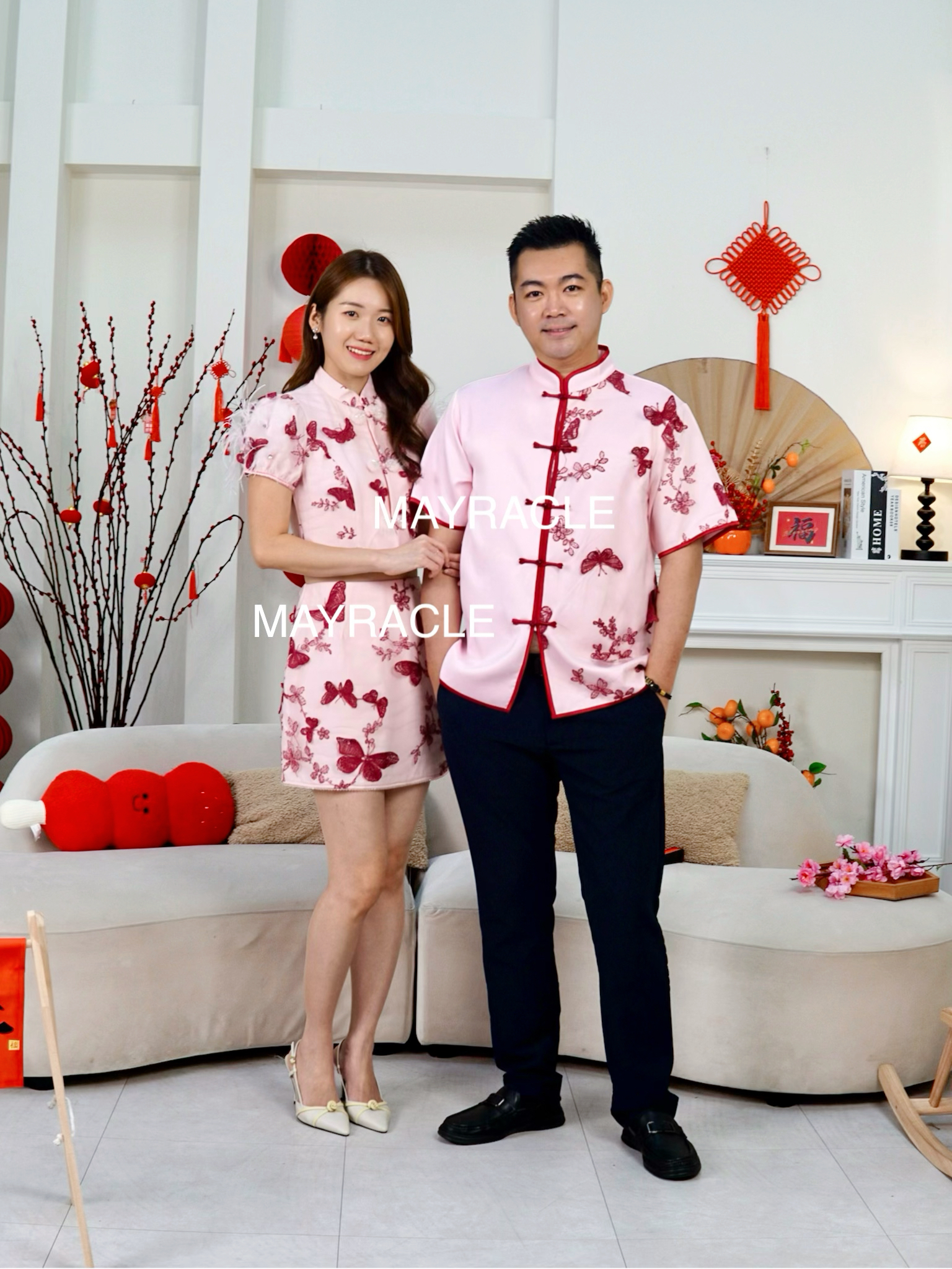 [PRE-ORDER] CNY 2027 Butterfly (蝶) Men Shirt