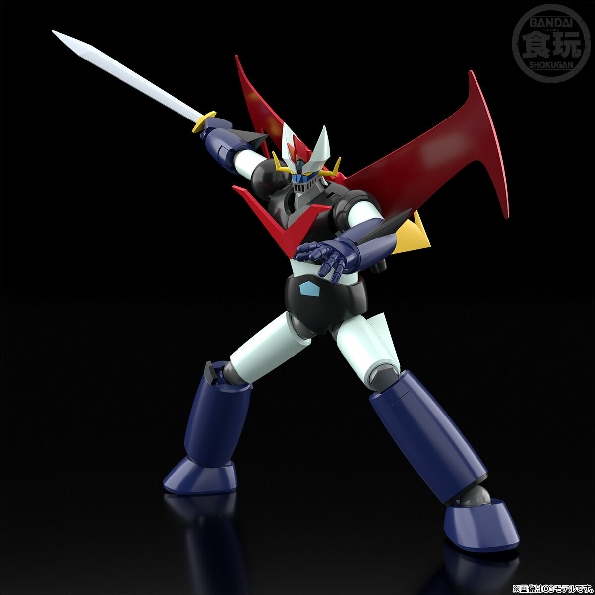 (預訂訂金 $200) (總價 $568) (魂限) Bandai SMP [Shokugan Modeling Project] 鐵甲萬能俠 火焰套裝 食玩 (行版) Great Mazinger Fire On