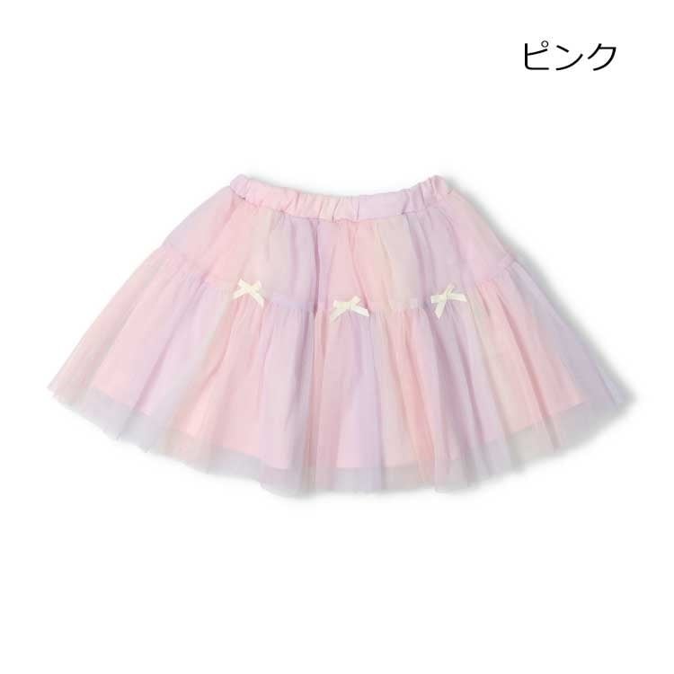 🆕【⭐訂購⭐】 🇯🇵日本直送🌀緞帶裝飾 皺褶薄紗 半截裙 ［2款選］🌀[ELDA-0142][260515]