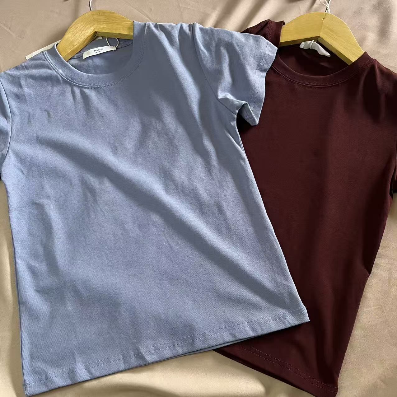 T20011#821 [Plain] Plain T-shirt