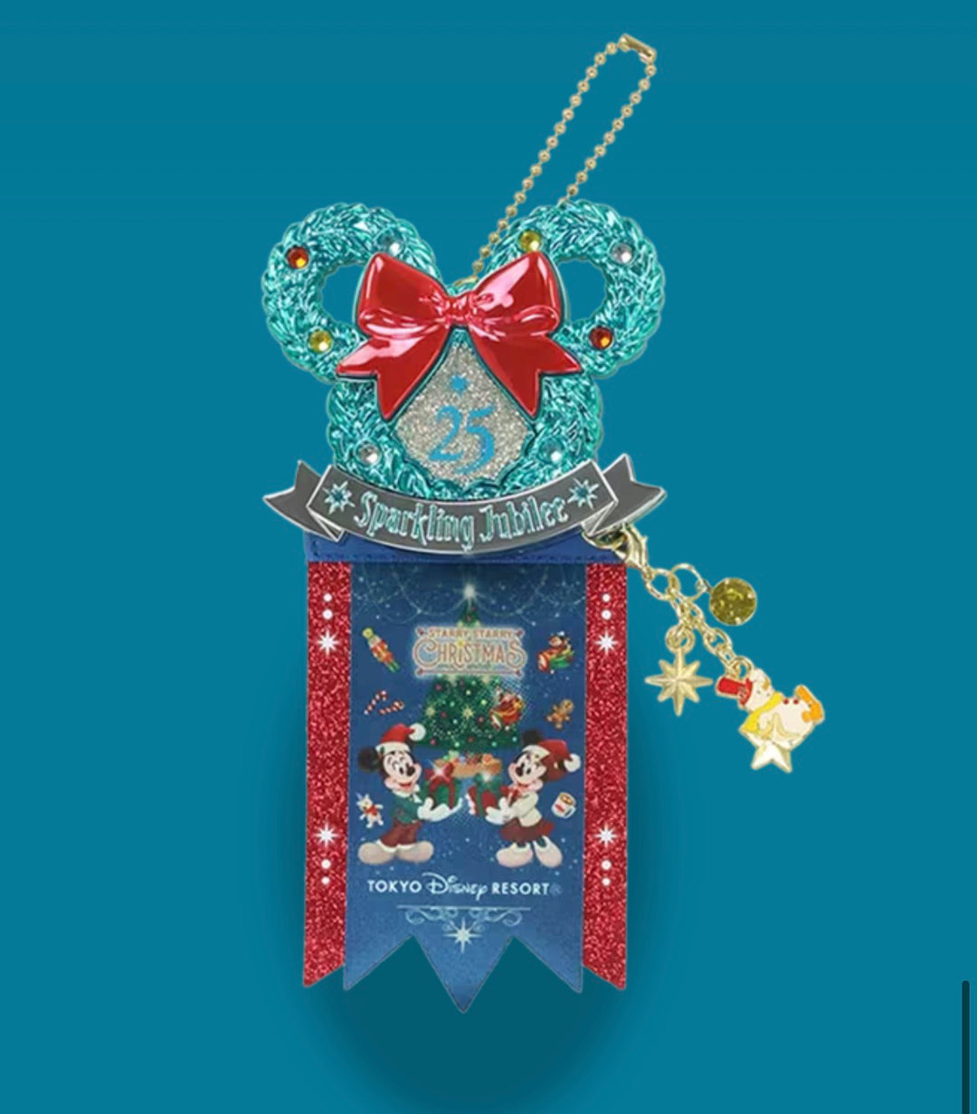 【預訂】TDR Christmas 2026 - Jubilee Badge 吊飾