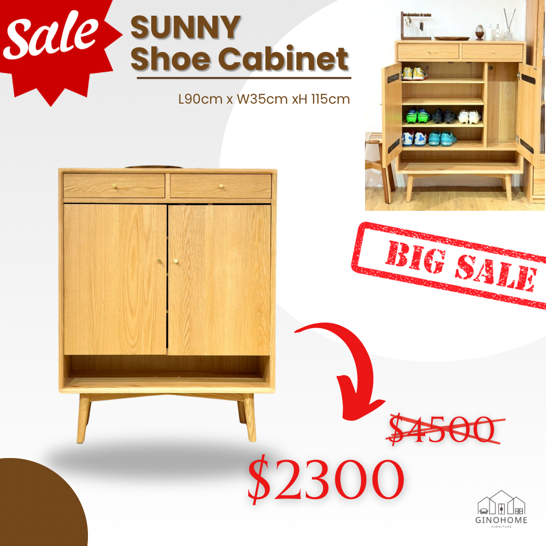 #陳列品清貨 Sunny Shoe Cabinet 