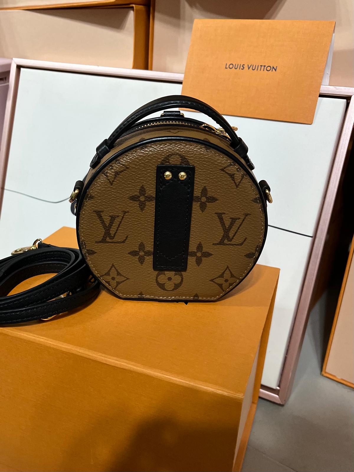 LV M83614 Mini Boite Chapeau 100%Authentic, 99%New ✅收據✅Dust bag✅Box