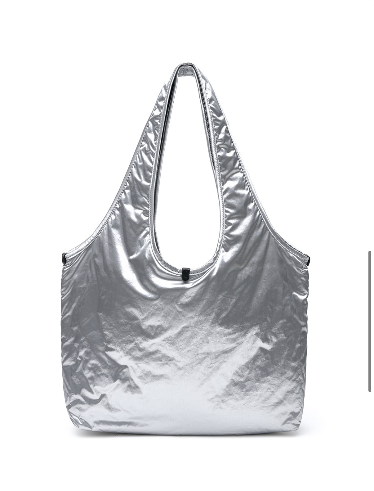 MATIN KIM 特價場 MATIN LOGO QUILTING ECOBAG IN SILVER