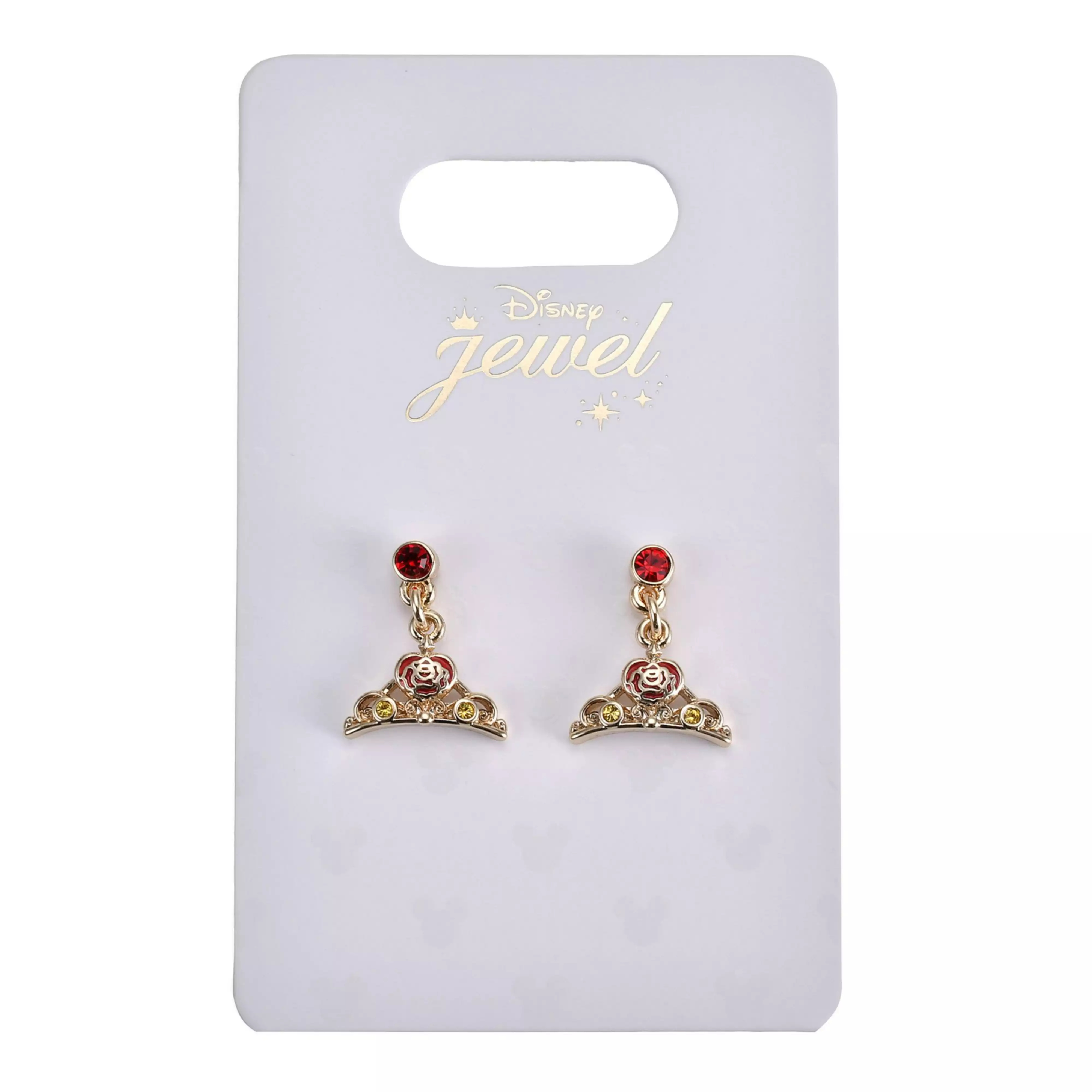 🌸 【預訂】Belle earrings - Disney Store 6/10新品