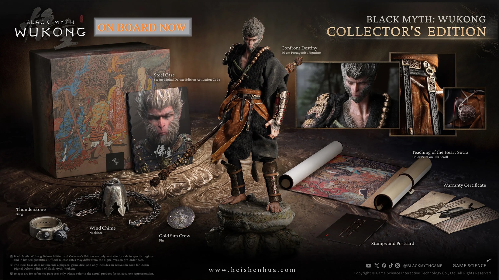 【香港行貨】黑神話：悟空 典藏版 (不包含遊戲)  Black Myth: Wukong Collector's Edition (without Game)