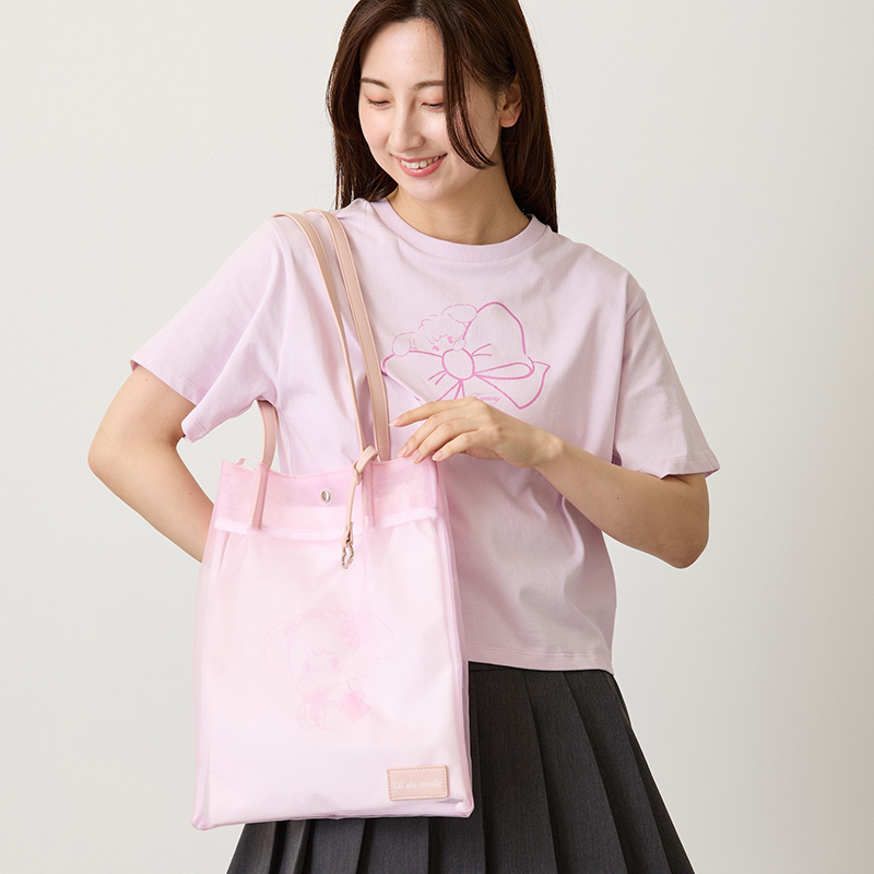 🎀【預訂】Lil ala mode 網袋 - Cammy Pink