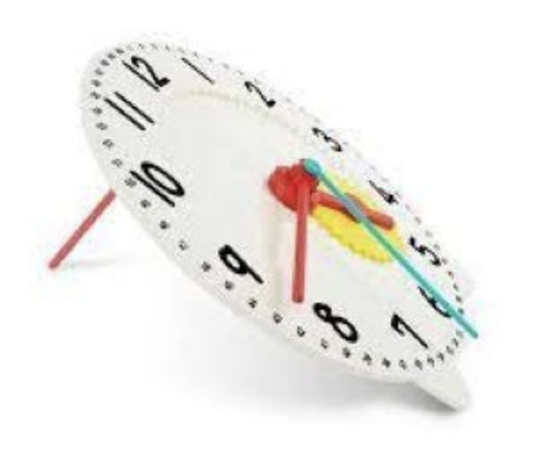 認識時間，學習時鐘 clock