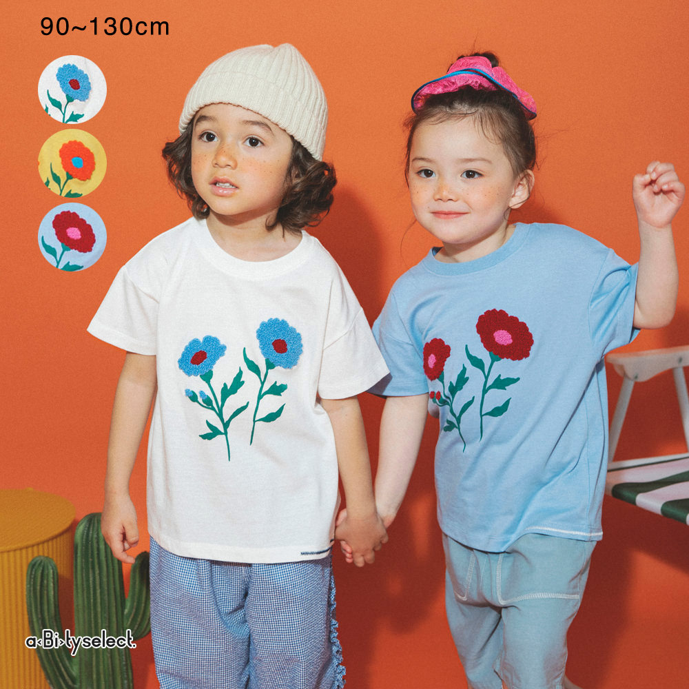 🆕【⭐訂購⭐】 🇯🇵 日本直送🌀花卉 Sagara 刺繡 短袖Tee［3款選］🌀 [ELEA-0180][260619]
