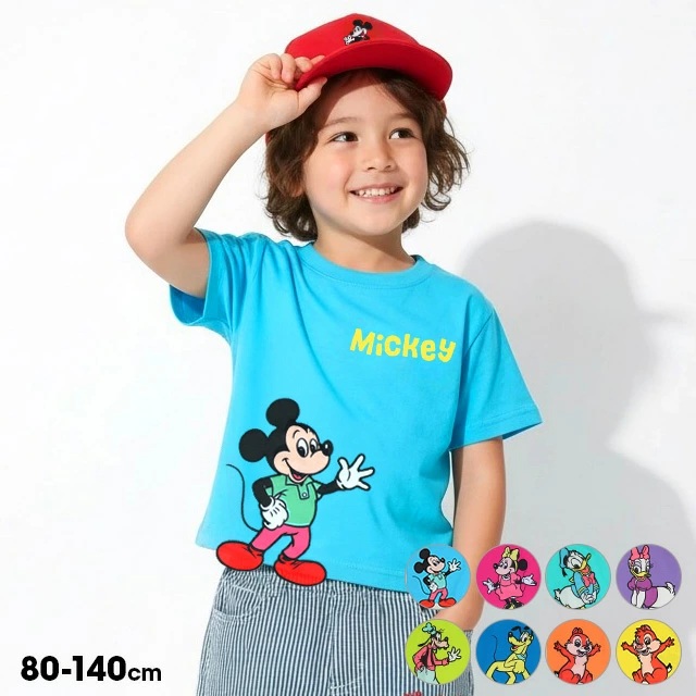 🆕【⭐訂購⭐】🇯🇵 日本直送 🌀#Disney 不規則剪裁下擺短袖Tee［8款選］🌀[ELCA-0205][260415]