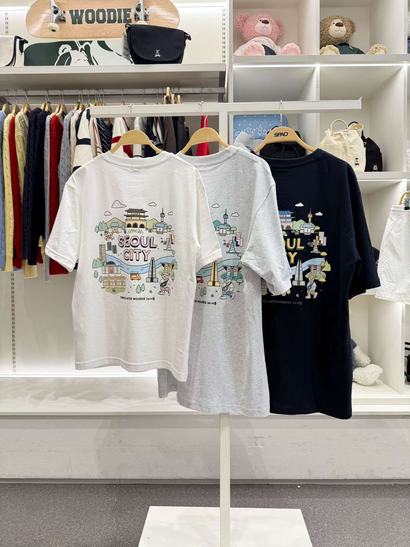 <預訂>SPAO🧸Seoul Limited短袖