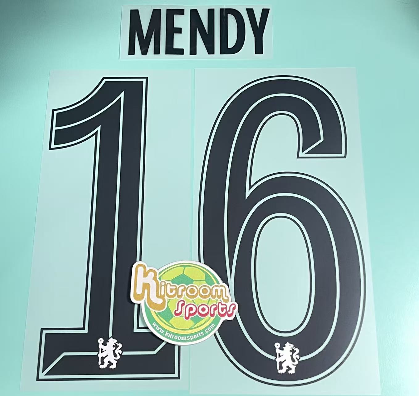 2022-23 Chelsea 3RD UCL Nameset #16 MENDY