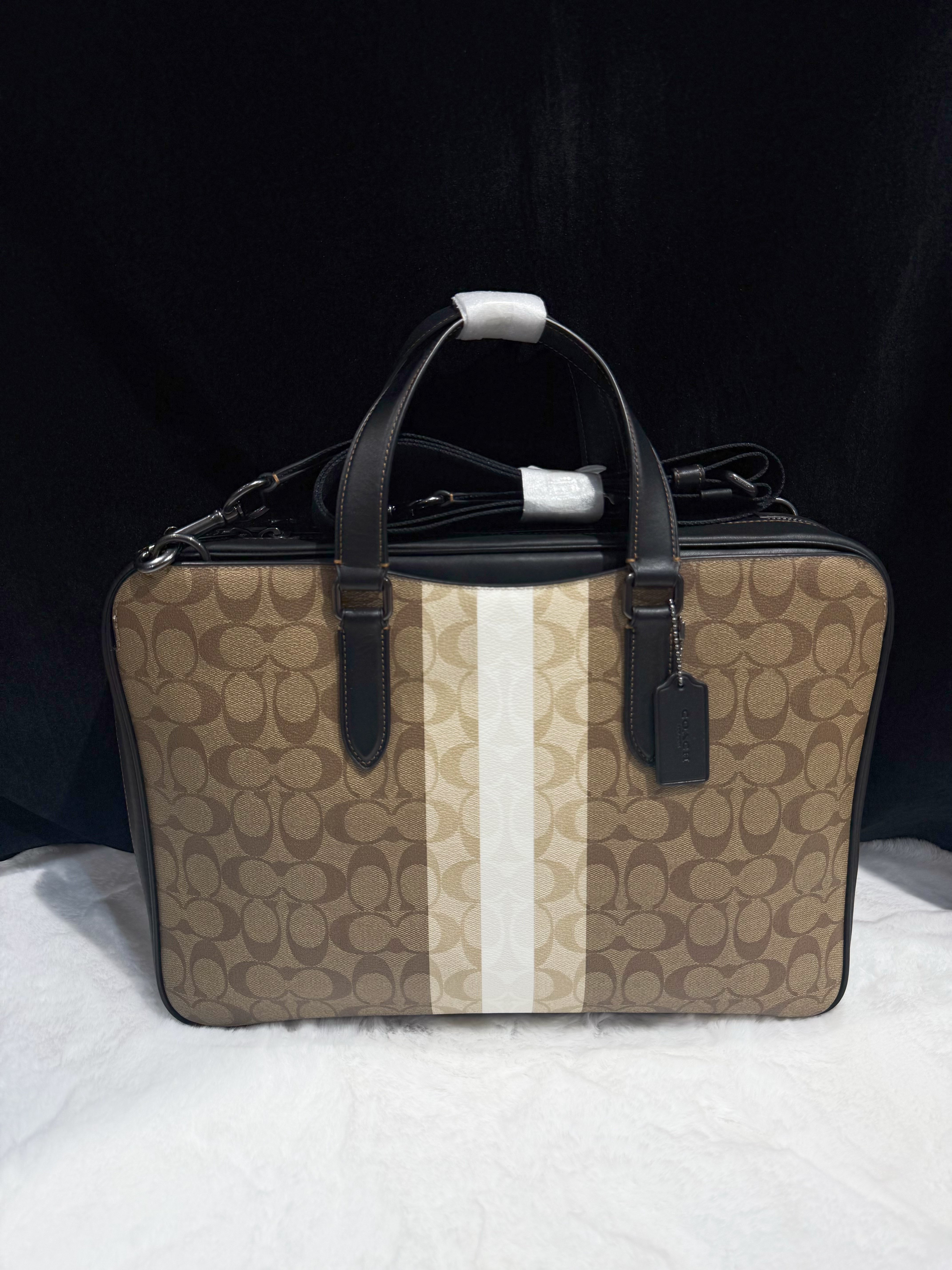 Coach Graham slim brief bag logo/m