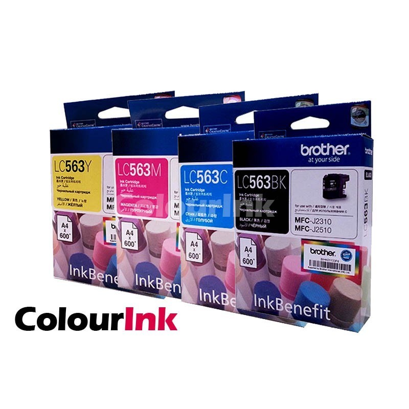 🎆CLEAR STOCK🎆 Brother Original Genuine LC563 Ink Cartridge for J2310 J2510 J3520 J3720 LC563 LC569XL LC565XL