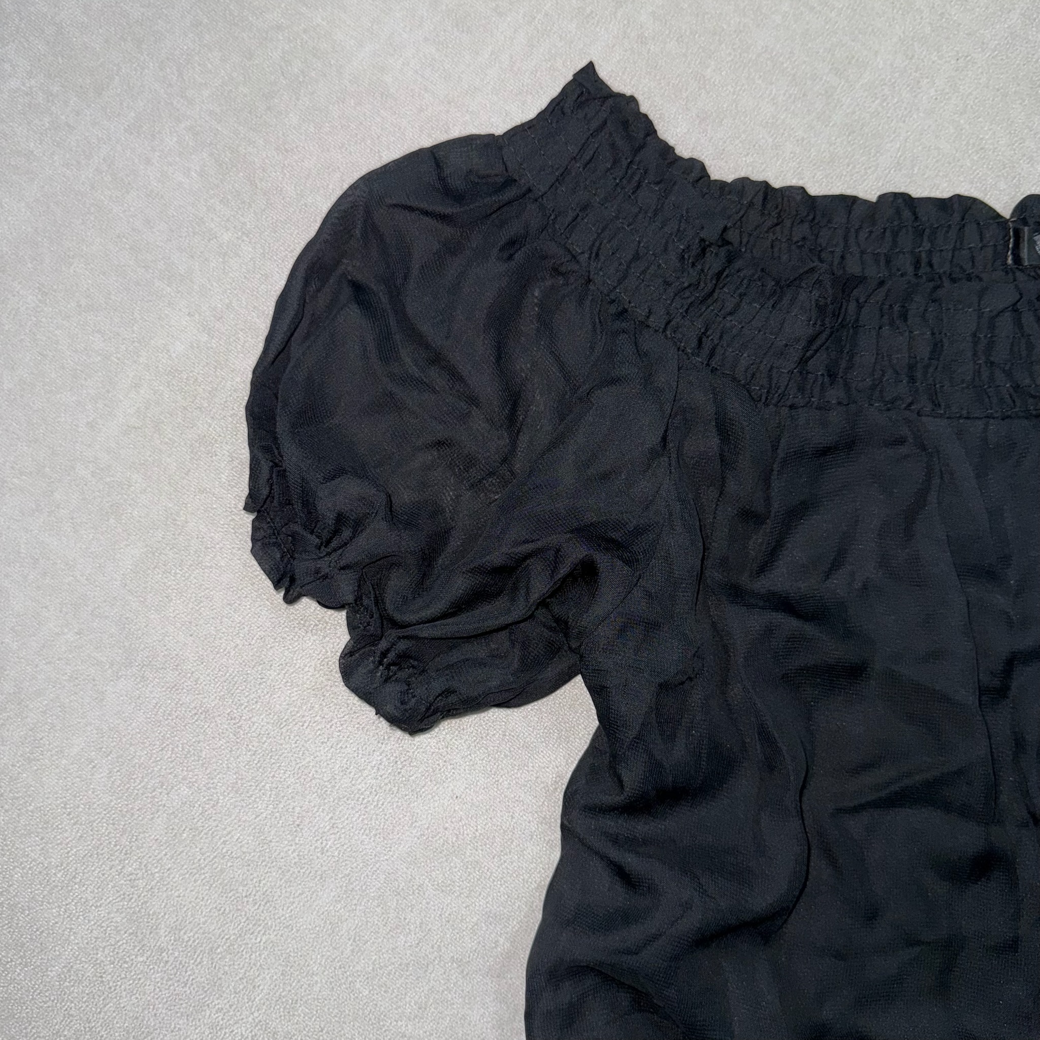 Off-Shoulder Puff Sleeve Top